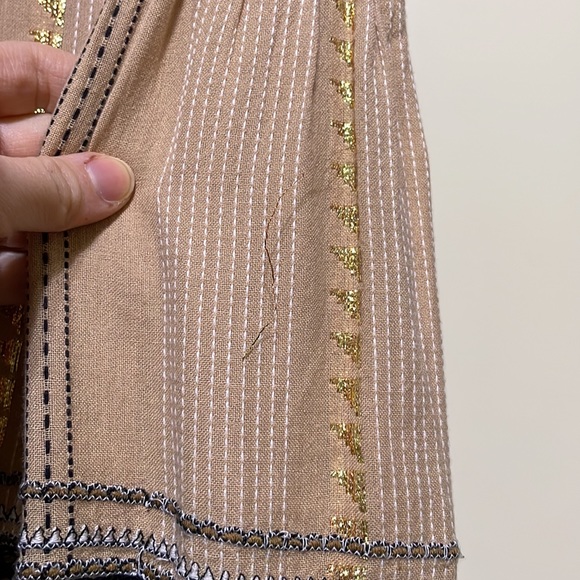 Anthropologie bohemian dress boho frill 4 petite. - Picture 9 of 11